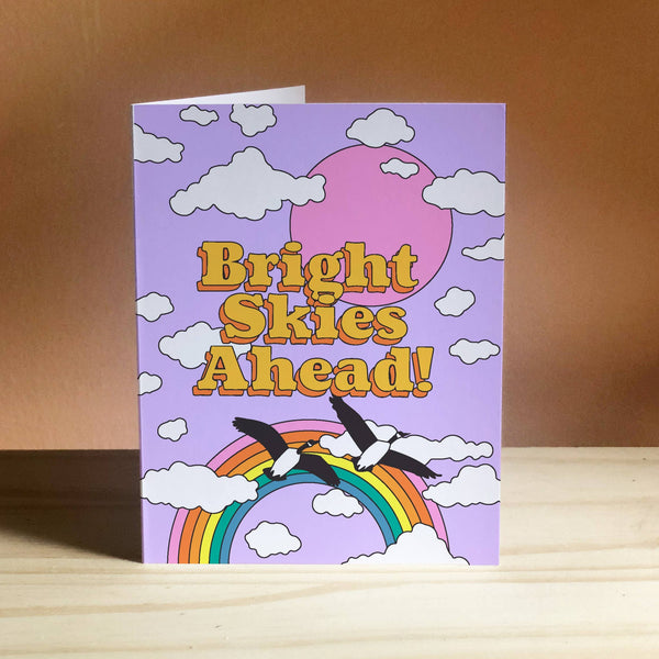 Bright Skies Ahead Greeting Card