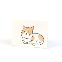 Mini Greeting Card - Kitty Cat