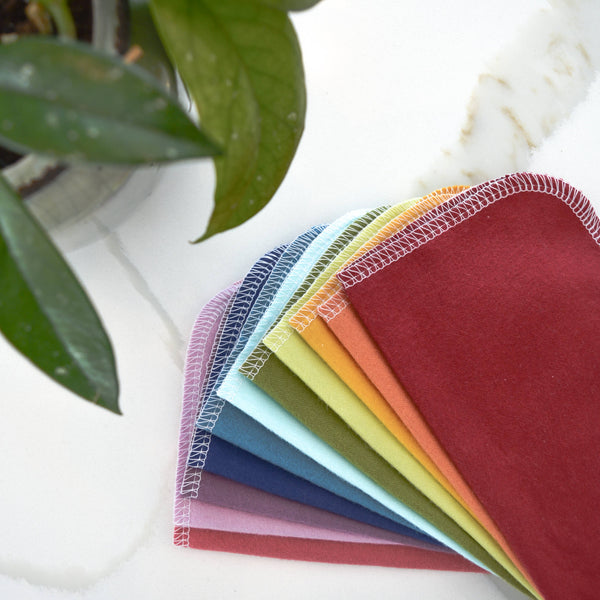 Cloth Wipes: Earthy Rainbow - 12 pack