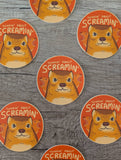 Thinkin' About Screamin' Vinyl Sticker