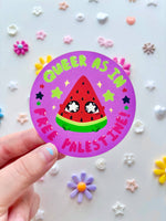 Free Palestine Sticker