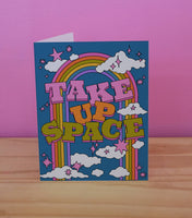 Card - Take Up Space