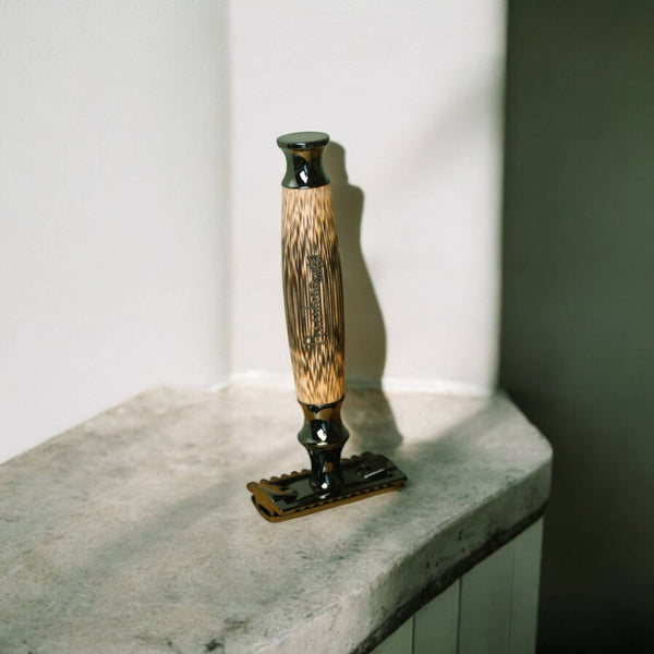 Bamboo Stainless Steel Safety Razor