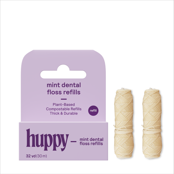 Vegan Floss Refills - Mint - 2 pack