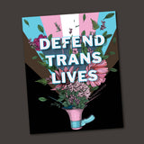 Defend Trans Lives Sticker