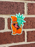 Respect the Vest Service Dog Disability Awareness Sticker