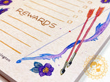 Side Quests Notepad - Bow and Arrows
