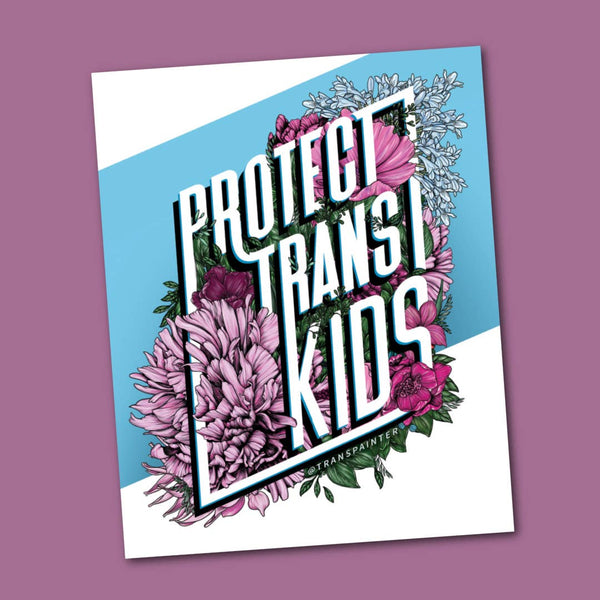 Protect Trans Kids Sticker