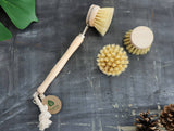 Refillable Bamboo Sisal Dish Brush