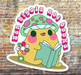 Ban Bigots Not Books Vinyl Sticker