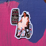 There is No Marriage Equality Until Disabled People Can Marry Disability Justice Sticker