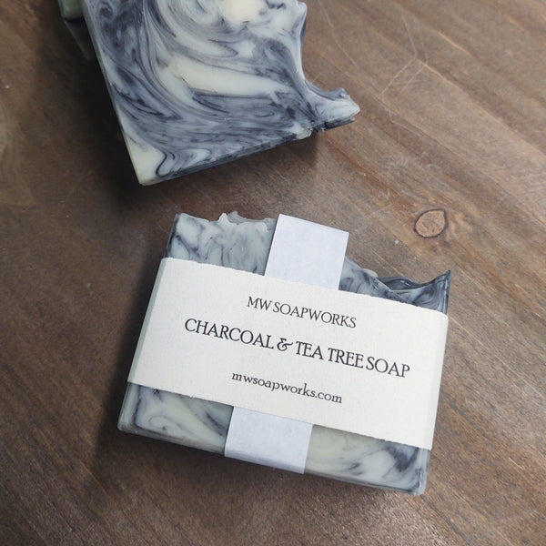 Activated Charcoal Tea Tree Oil Detox Soap