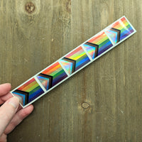 Holographic Progress Pride Sticker