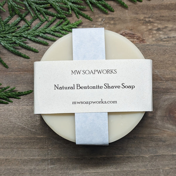 Natural Bentonite Shave Soap