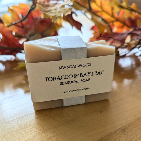 Tobacco & Bay Leaf Seasonal Soap