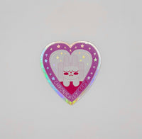 Chronically Eepy Bunny Sticker