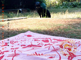 Magic Cat Cotton Silkscreen Bandana