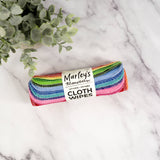 Cloth Wipes: Rainbows - 12 pack
