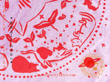 Magic Cat Cotton Silkscreen Bandana