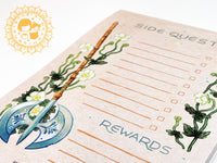 Side Quests Notepad - Great Axe