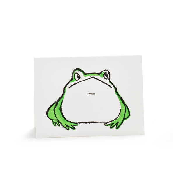 Mini Greeting Card - Toad
