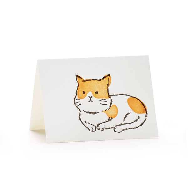 Mini Greeting Card - Kitty Cat