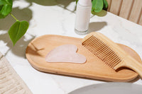 Rose Quartz Gua Sha Facial Massage Stone