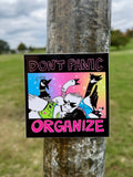 Don't Panic, Organize! Vinyl Sticker