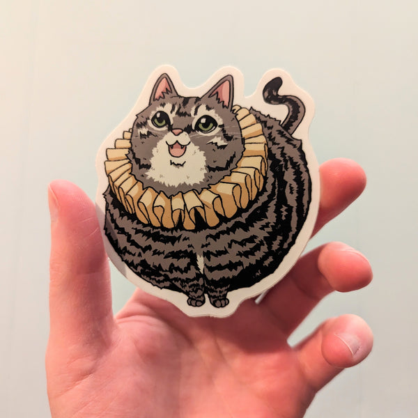 Kitty Cat Sticker - Floof!