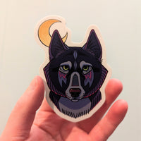 Wolf Doggo Sticker