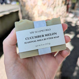 Cucumber Melon Seasonal Shea Butter Soap