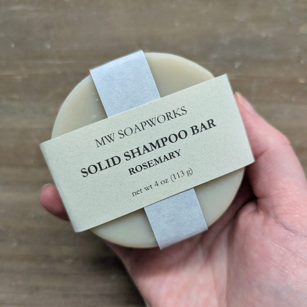 Rosemary Solid Shampoo Bar Soap