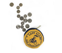 Coin Zip Bag - Gold