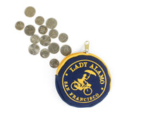 Coin Zip Bag - Navy