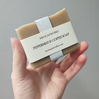 Peppermint & Coffee Soap