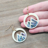 Mountain Earrings - Ivory