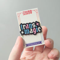 Trans Magic Enamel Pin