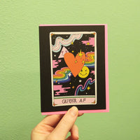 Queer AF Tarot Greeting Card