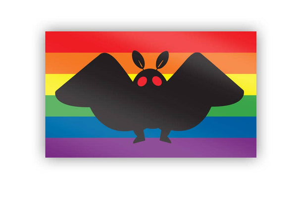 Mothman Pride Sticker
