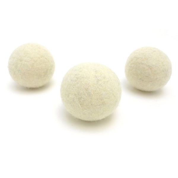 Cream Wool Dryer Ball
