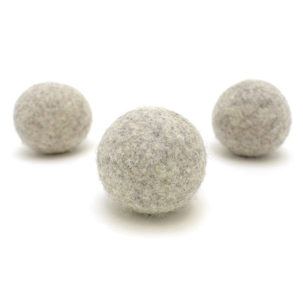 Light Gray Wool Dryer Ball