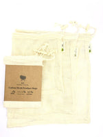 Reusable Cotton Produce Bags- 3PK