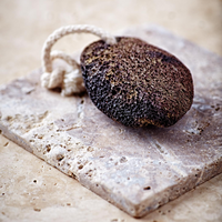 Large Lava Pumice Stone with Cotton Hanging Loop
