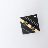 Stud Earring | Black Arrow